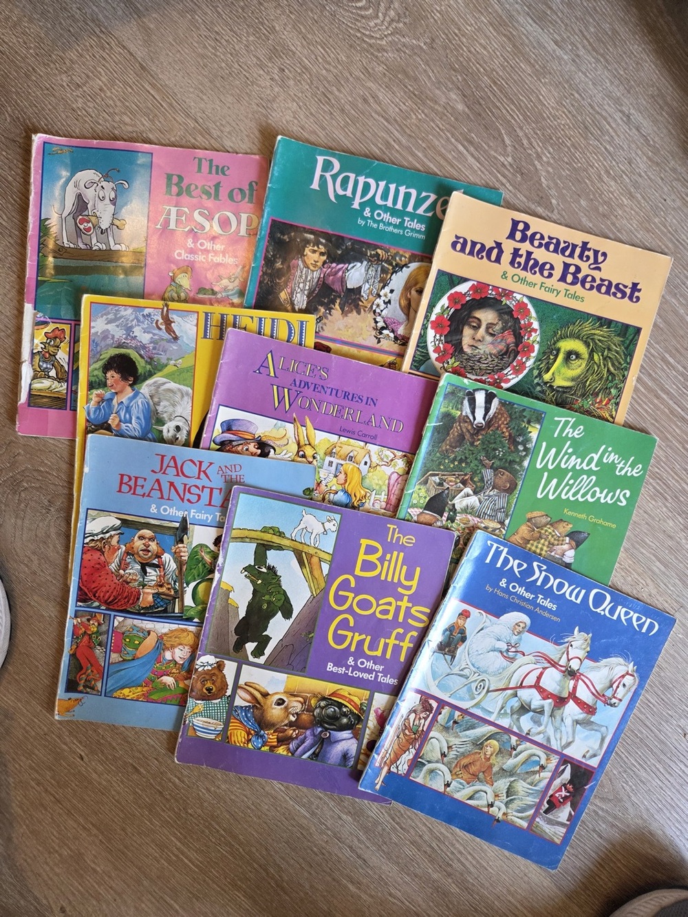 Vintage 1985 Marshall Cavendish Story Teller Paperback Compilations Book Lot